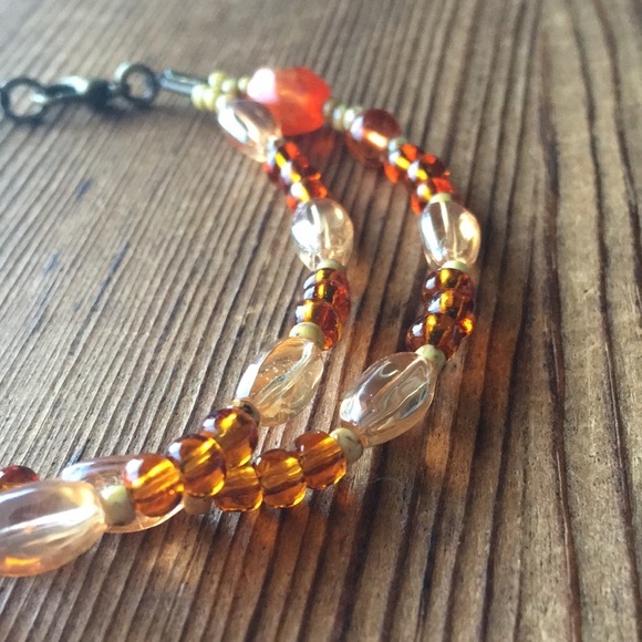 Ladies Double Strand Beaded 8 Inch Bracelet, Handmade Ladies Bracelet - Picture 6 of 7